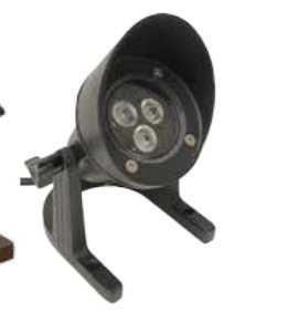Fountain Brass Underwater Light Angle Cap (Side Mounting) with Aiming Bracket