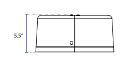 Round Base Cover for 4″ Round Pole