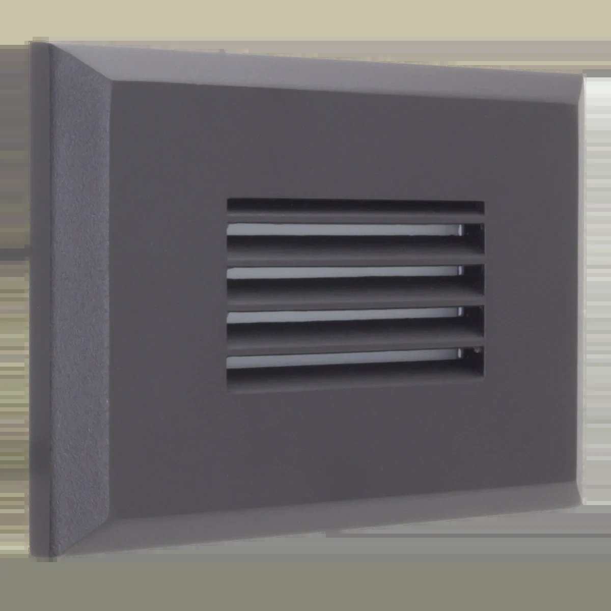 LED SGL Step Light Horizontal Louver