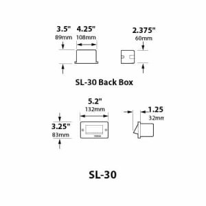 Replacement Back Box for Step Light