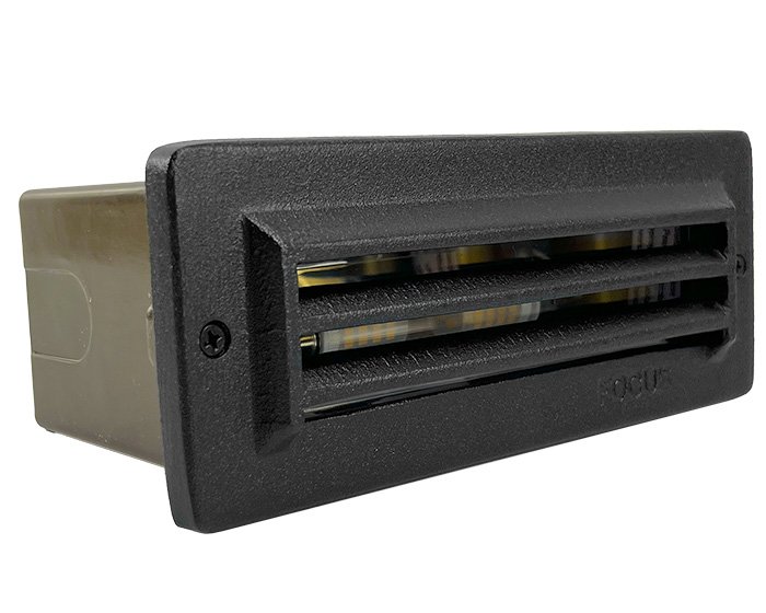 a black rectangular object with a metal frame