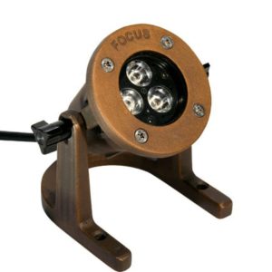 Fountain Underwater Brass Light Flat Cap Standard Adjustable Aiming Bracket