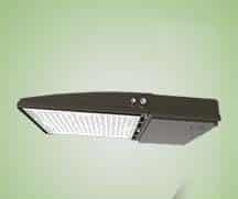 20′ Square Straight Pole Single Fixture Light Package