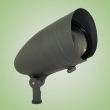 R40 Landscape Bullet Light Up Shield None 100 Watt Mercury Vapor 100 Watt Multi-Tap Steel