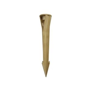 CLS A01B Heavy-Duty Solid Cast Brass Ground Stake