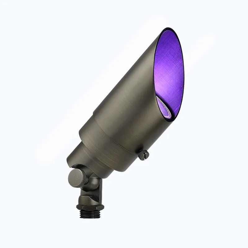 CLS E01B Edge Series Solid Cast Brass Smart RGB+CCT Integrated LED Up Light (20W)