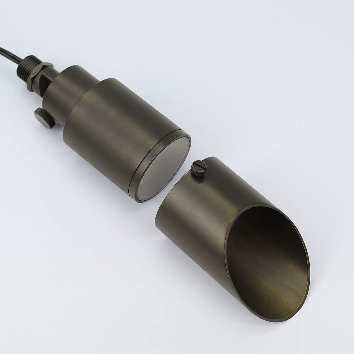 CLS E01B Edge Series Solid Cast Brass Smart RGB+CCT Integrated LED Up Light (20W) view 4