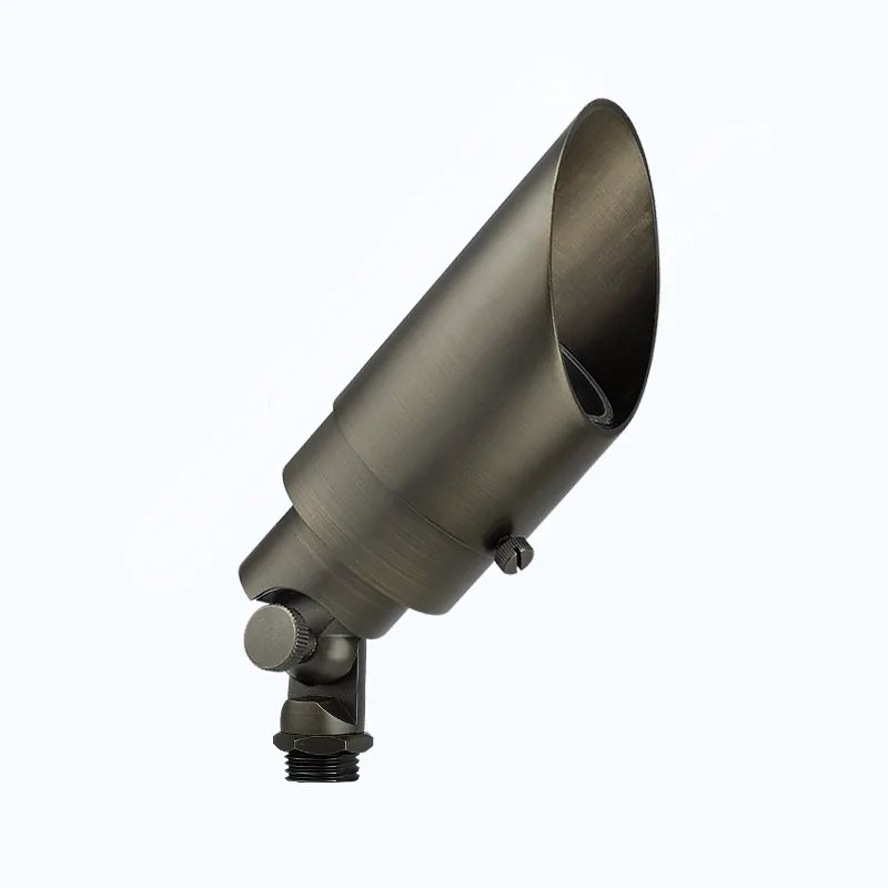 CLS E01M Edge Series Solid Cast Brass Integrated LED Up Light (5-10-15-20W) view 5