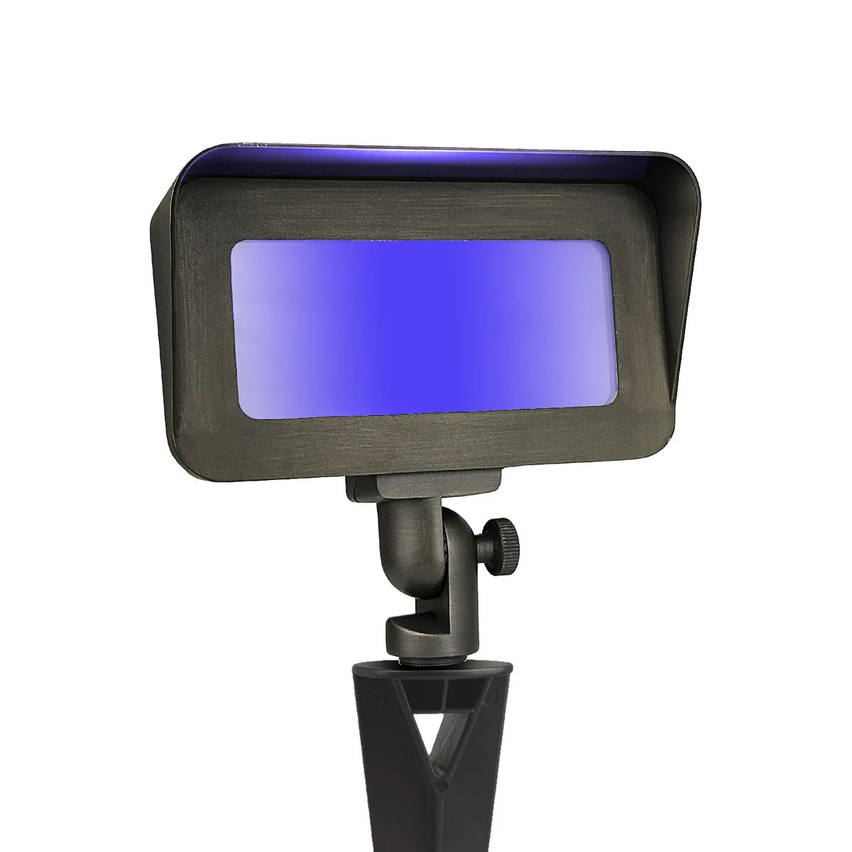 CLS E02B Edge Series Solid Cast Brass Smart RGB+CCT Integrated LED Flood Light (25W)