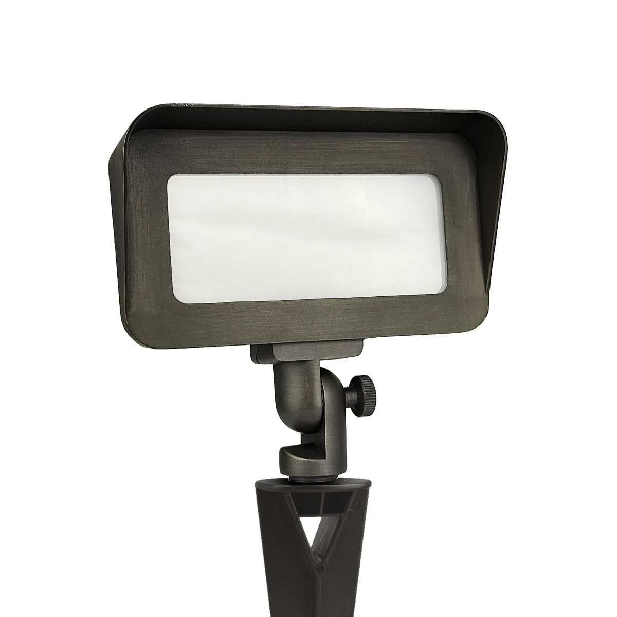 CLS E02M Edge Series Solid Cast Brass Field-Selectable LED Flood Light
