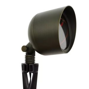 CLS FL33B Brass PAR36 Adjustable Flood Light with Lens - Classic Series (PAR36)