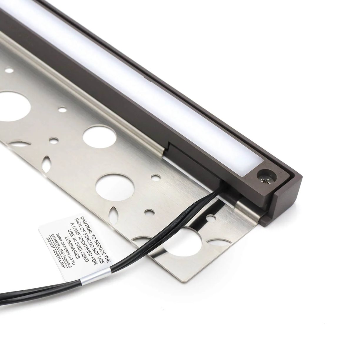 CLS HL12A04 12" Solid Cast Aluminum Integrated LED Hardscape Light (4W) view 3