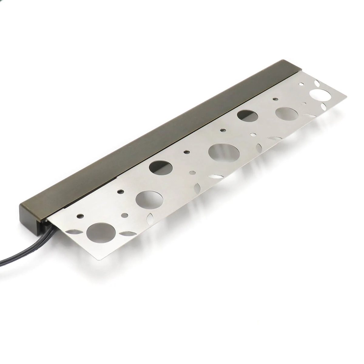 CLS HL12B04 12" Solid Cast Brass Integrated LED Hardscape Light (4W) view 4