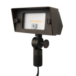 CLS IFL01 Solid Cast Brass Power Selectable LED Flood Light (1-5W)