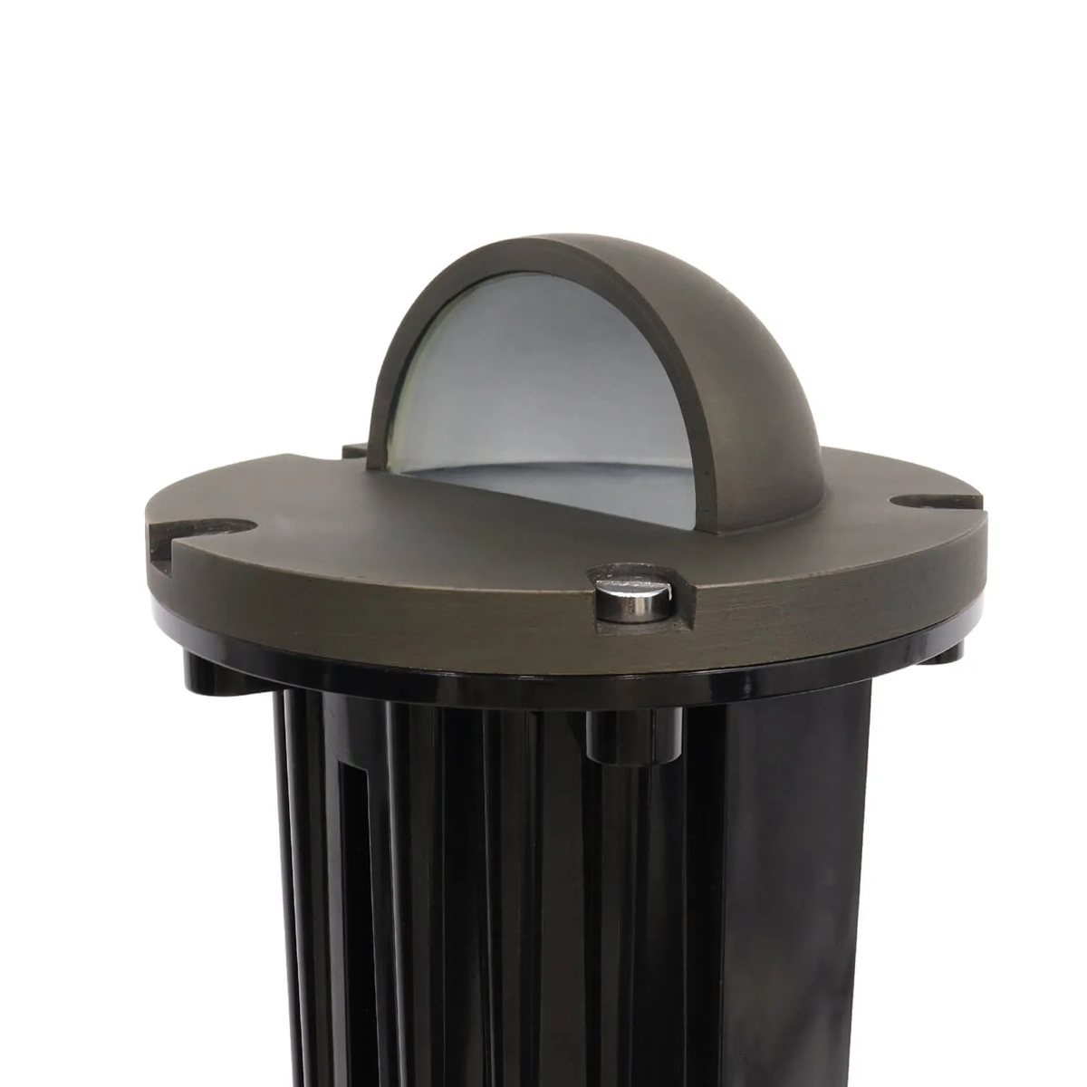 CLS IGL18B Titan Half-Moon Brass In-Ground Well Light (MR16) view 2