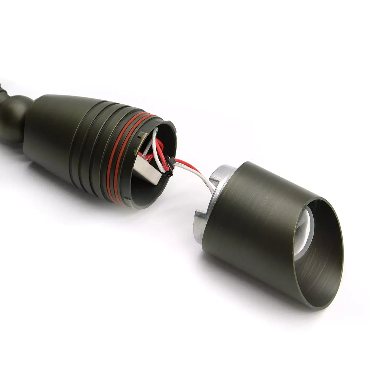 CLS IUL01 Solid Cast Brass Integrated LED Up Light (3-4-6-9-12W) view 3