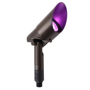 CLS IUL02-R Solid Cast Aluminum Smart RGB+CCT Integrated LED Up Light (8W)