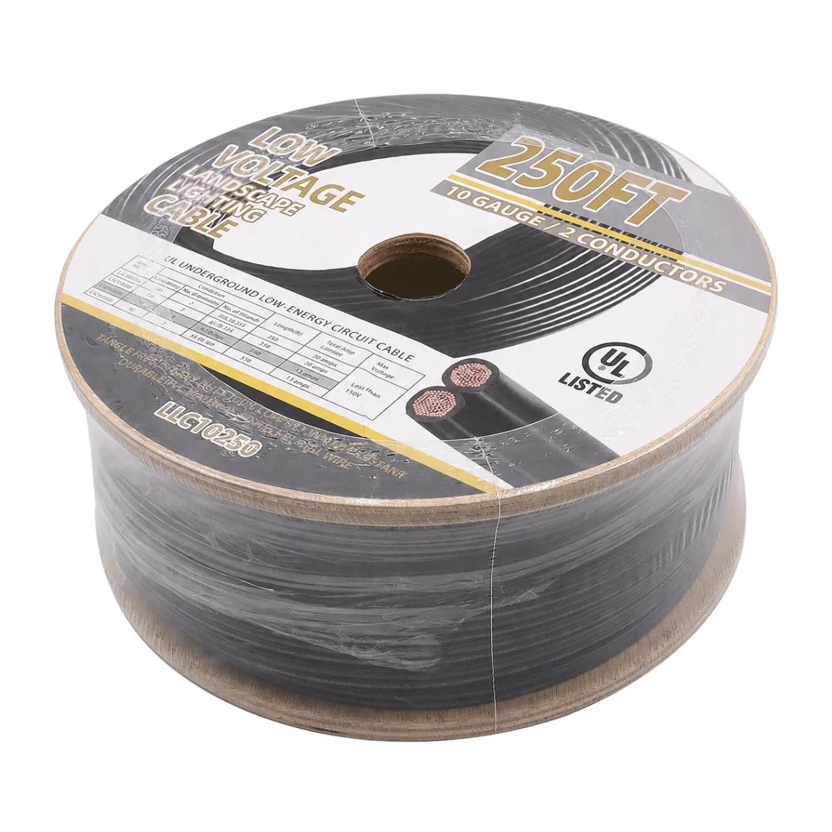 CLS LLC10250 Direct Burial Cable, 10/2 250ft