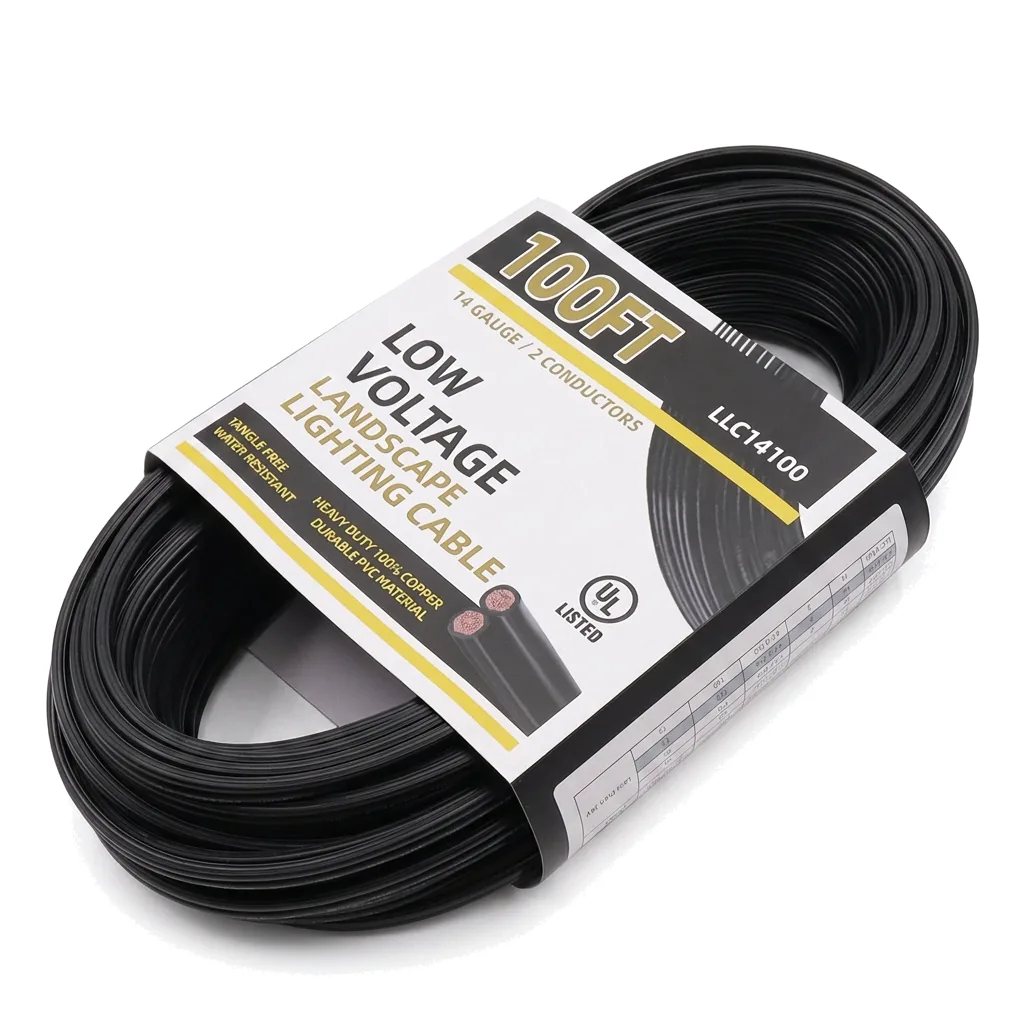 CLS LLC14100 Direct Burial Cable, 14/2 100ft
