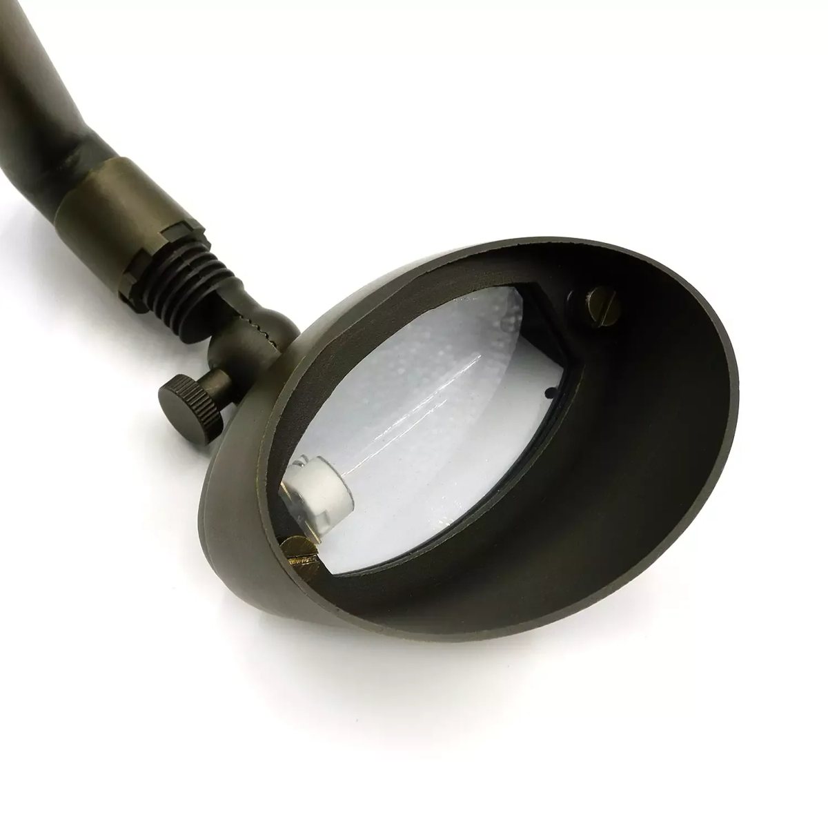 CLS PL25B Brass 90° Arm Adjustable Path Light - Classic Series (G4) view 3