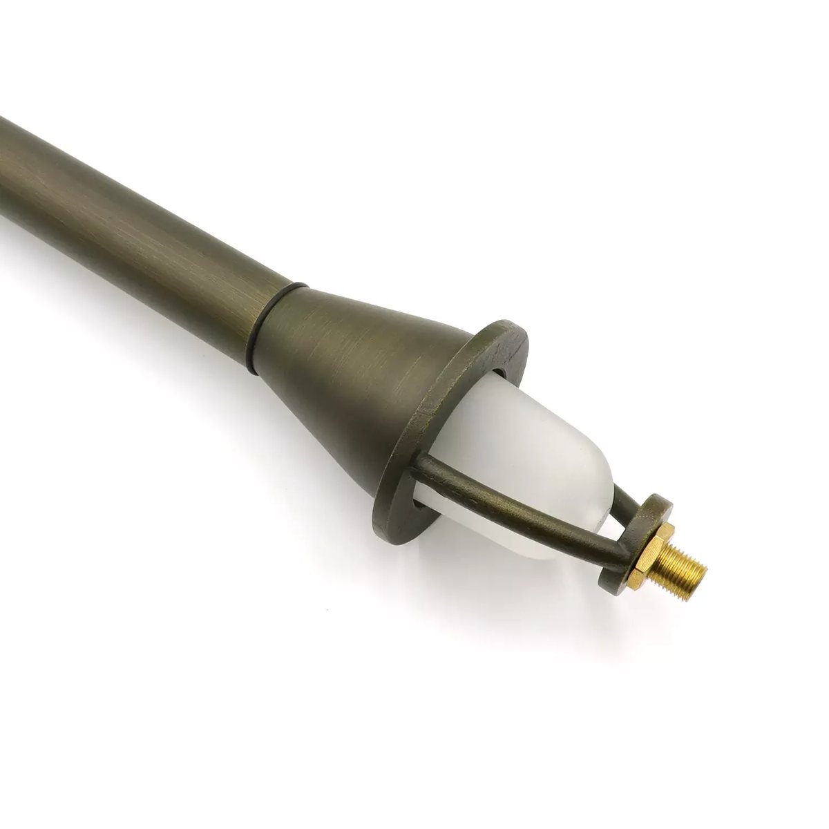 CLS PL27B Brass Patterned Umbrella Path Light - Classic Series (G4) view 3