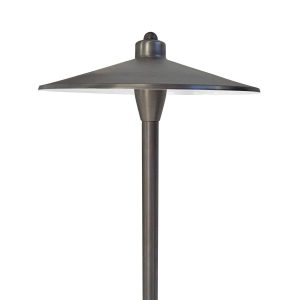 CLS PL79B Large Brass Umbrella Path Light - Classic Series (G4)