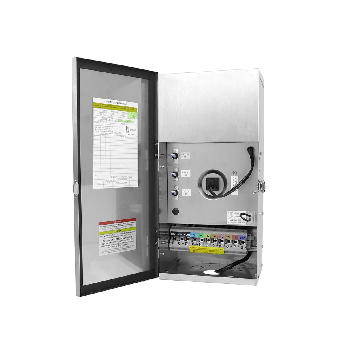 CLS TF900 Ultra-Series Multi-Tap Toroidal Core Landscape Transformer (900W) - Triple COM Port view 4