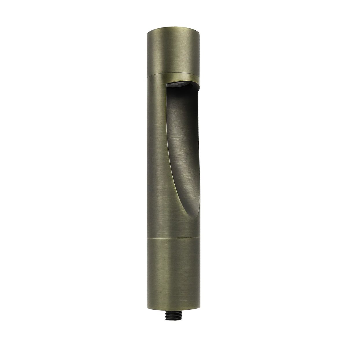 CLS ZHD02 Brass Bevel Bollard Light (MR16)